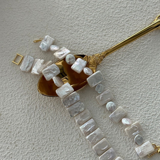 The Weight of Time – Architectural Baroque Block Bracelet